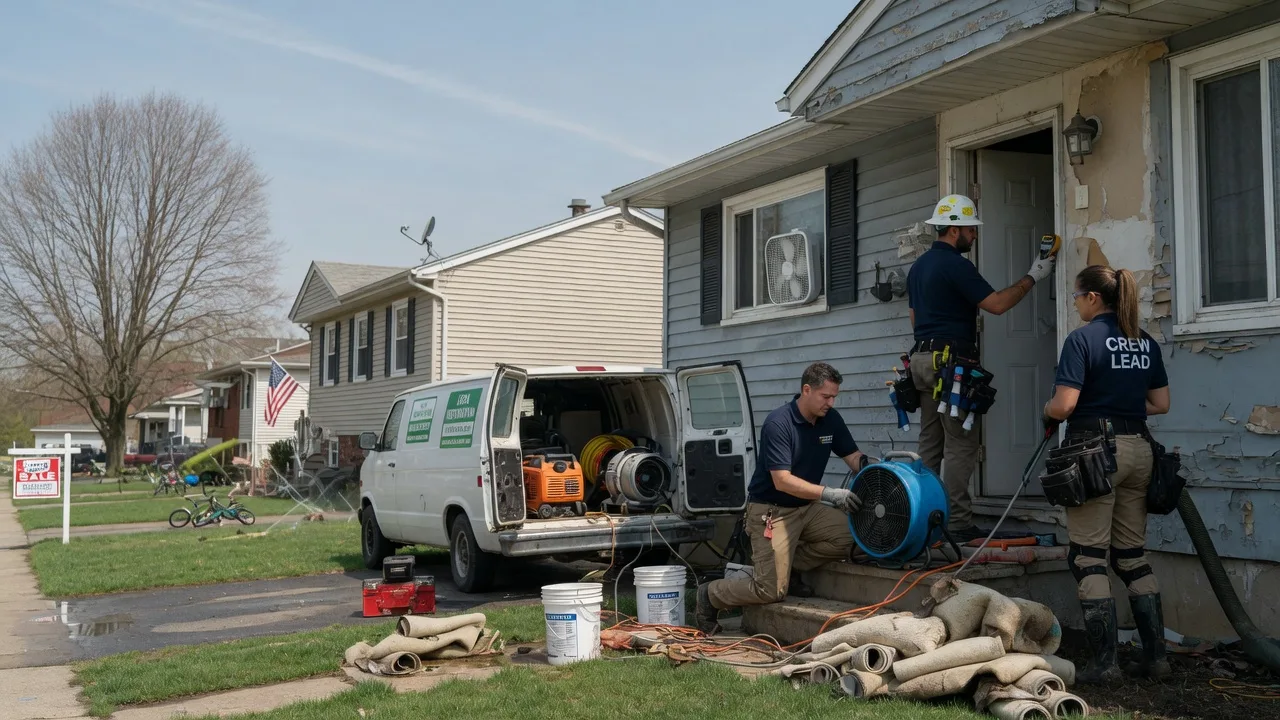 Flood Cleanup in West Van Lear, KY near me